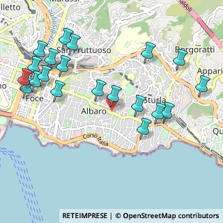 Mappa Via F. D. Guerrazzi, 16146 Genova GE, Italia (1.2415)