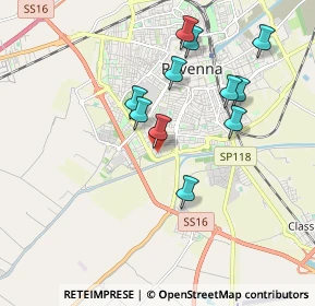 Mappa Via G. Michelucci, 48124 Ravenna RA, Italia (1.77909)