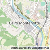 Map Cairo Montenotte