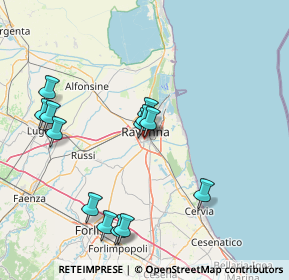 Mappa Viale Copernico, 48124 Ravenna RA, Italia (16.02077)