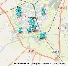 Mappa Rotonda Slovenia, 48124 Ravenna RA, Italia (1.54727)
