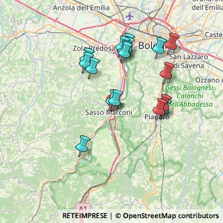 Mappa Via degli Andreani, 40037 Sasso Marconi BO, Italia (7.45529)