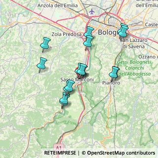 Mappa Via degli Andreani, 40037 Sasso Marconi BO, Italia (6.52733)