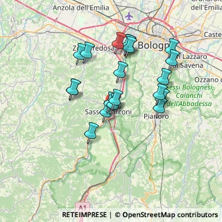 Mappa Via degli Andreani, 40037 Sasso Marconi BO, Italia (6.704)