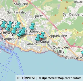 Mappa Via Giorgio Parodi, 16146 Genova GE, Italia (2.3525)
