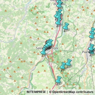 Mappa Via Cà Bura, 40037 Sasso Marconi BO, Italia (5.027)