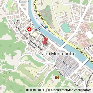 Mappa Corso Giuseppe di Vittorio, 35, 17014 Cairo Montenotte, Savona (Liguria)