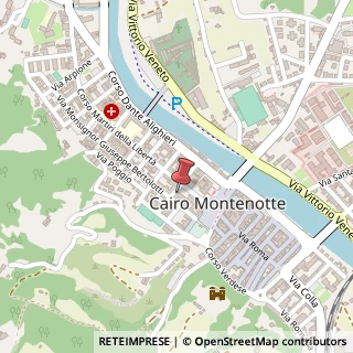 Mappa Via Borreani Dagna, 22, 17014 Cairo Montenotte, Savona (Liguria)