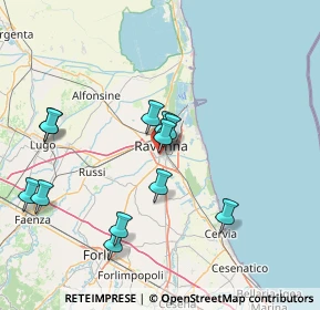 Mappa Via Chiarissimo Falconieri, 48124 Ravenna RA, Italia (15.27667)