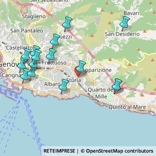 Mappa Sturla, 16147 Genova GE, Italia (2.41933)