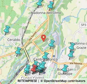 Mappa Circonvallazione Nord, 12100 Cuneo CN, Italia (1.4205)