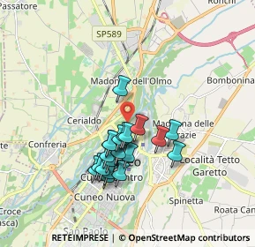 Mappa Circonvallazione Nord, 12100 Cuneo CN, Italia (1.493)