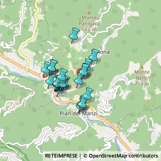 Mappa Via Isolona Pianezza, 16040 Orero GE, Italia (0.668)