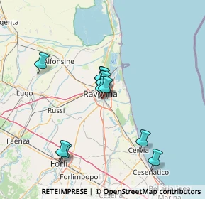 Mappa Viale Isaac Newton, 48124 Ravenna RA, Italia (11.61364)