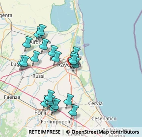 Mappa Via Arcivescovo Gerberto, 48124 Ravenna RA, Italia (15.436)