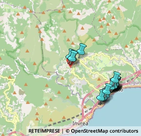 Mappa Via Gregorio Calcagno, 16016 Sciarborasca GE, Italia (2.197)