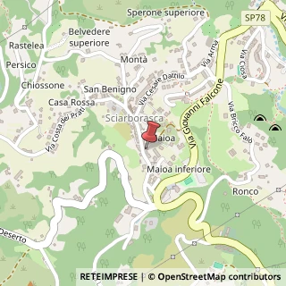 Mappa Via Gregorio Calcagno, 31, 16016 Cogoleto, Genova (Liguria)
