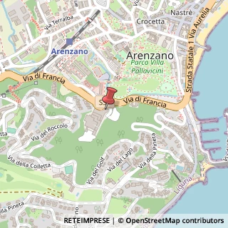 Mappa Via Francia, 15/11, 16011 Arenzano, Genova (Liguria)