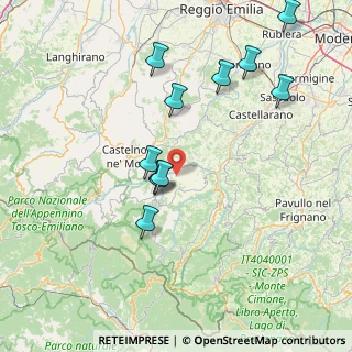 Mappa Toano, 42010 Toano RE, Italia (15.45636)