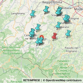 Mappa Toano, 42010 Toano RE, Italia (17.0775)