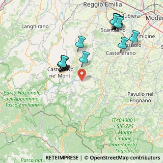 Mappa Toano, 42010 Toano RE, Italia (19.238)