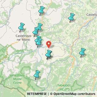 Mappa Toano, 42010 Toano RE, Italia (8.23636)
