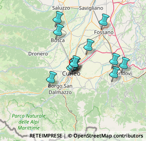 Mappa Via Basse San Sebastiano, 12100 Cuneo CN, Italia (10.91538)