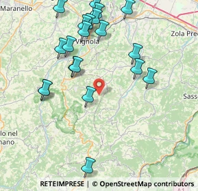 Mappa Via Stanzano, 41059 Zocca MO, Italia (9.0745)