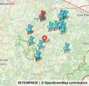 Mappa Via Stanzano, 41059 Zocca MO, Italia (7.07941)