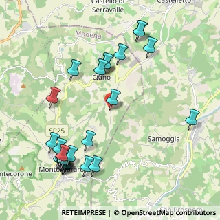 Mappa Via Stanzano, 41059 Zocca MO, Italia (2.52857)