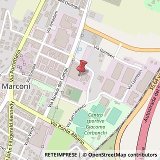 Mappa Via degli Andreani, 21, 40037 Sasso Marconi, Bologna (Emilia Romagna)
