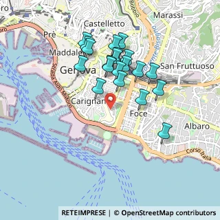 Mappa Via Alessandro Volta, 16128 Genova GE, Italia (0.8325)