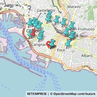 Mappa Via Alessandro Volta, 16128 Genova GE, Italia (0.8655)