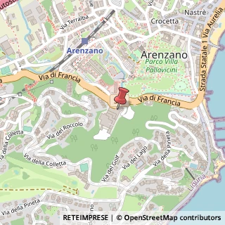Mappa Via Francia, 15, 16011 Arenzano, Genova (Liguria)
