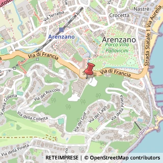 Mappa Via Francia, 15, 16011 Arenzano, Genova (Liguria)