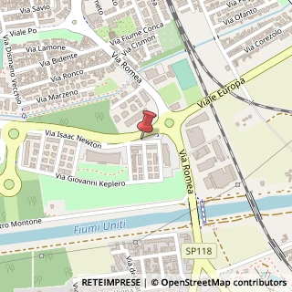 Mappa Via Isaac Newton, 30, 48124 Ravenna, Ravenna (Emilia Romagna)
