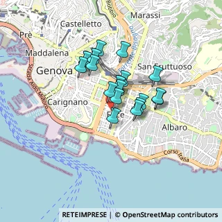 Mappa Cancello 102, 16129 Genova GE, Italia (0.6155)
