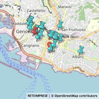 Mappa Cancello 102, 16129 Genova GE, Italia (0.7945)