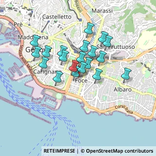 Mappa Cancello 102, 16129 Genova GE, Italia (0.7365)