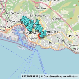 Mappa Cancello 102, 16129 Genova GE, Italia (1.5795)