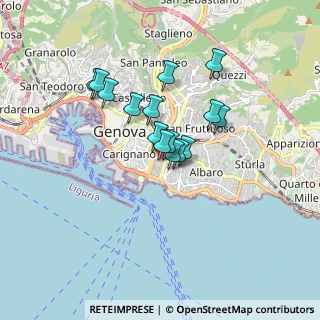 Mappa Cancello 102, 16129 Genova GE, Italia (1.246)