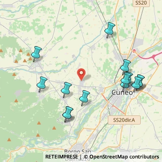 Mappa Via Maestri del Lavoro, 12010 Cervasca CN, Italia (4.79357)