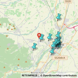 Mappa Via Maestri del Lavoro, 12010 Cervasca CN, Italia (3.8525)