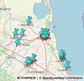 Mappa 48124 Ravenna RA, Italia (15.11118)