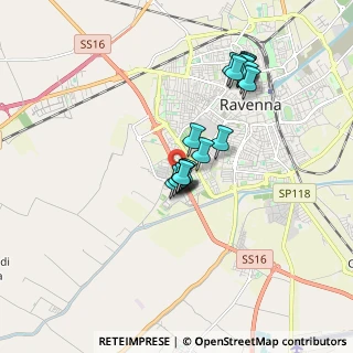 Mappa 48124 Ravenna RA, Italia (1.51706)