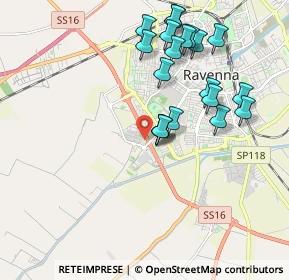 Mappa 48124 Ravenna RA, Italia (1.973)