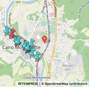 Mappa Via Torino, 17014 Cairo Montenotte SV, Italia (0.56929)