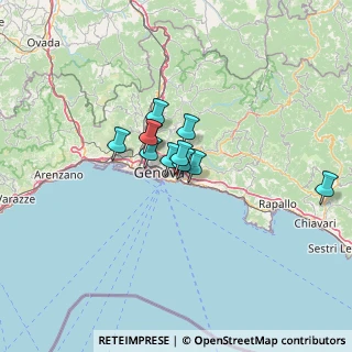 Mappa Via Riese, 16147 Genova GE, Italia (7.75091)