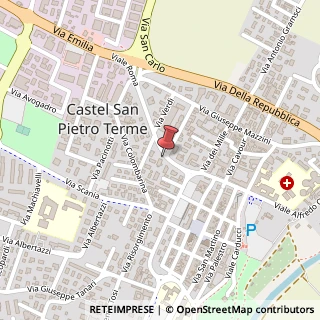 Mappa Via Roma, 9, 40024 Castel San Pietro Terme, Bologna (Emilia Romagna)