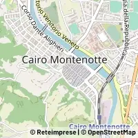 Kaart Cairo Montenotte